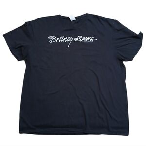 Britney Spears Size 2XL Black Graphic T-Shirt